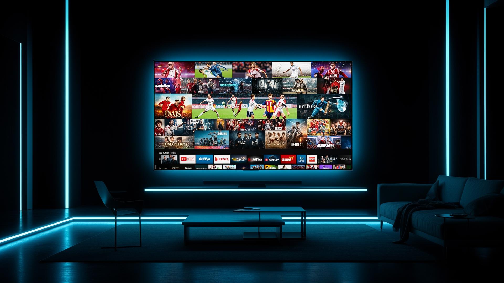 Premium IPTV streaming experience
